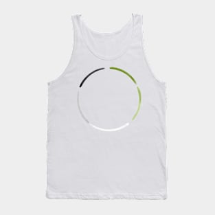 Pride in minimalism (aro pride) Tank Top